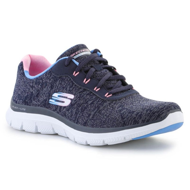 Tênis Skechers Flex Appeal 4.0 - Fresh 149570-NVMT azul