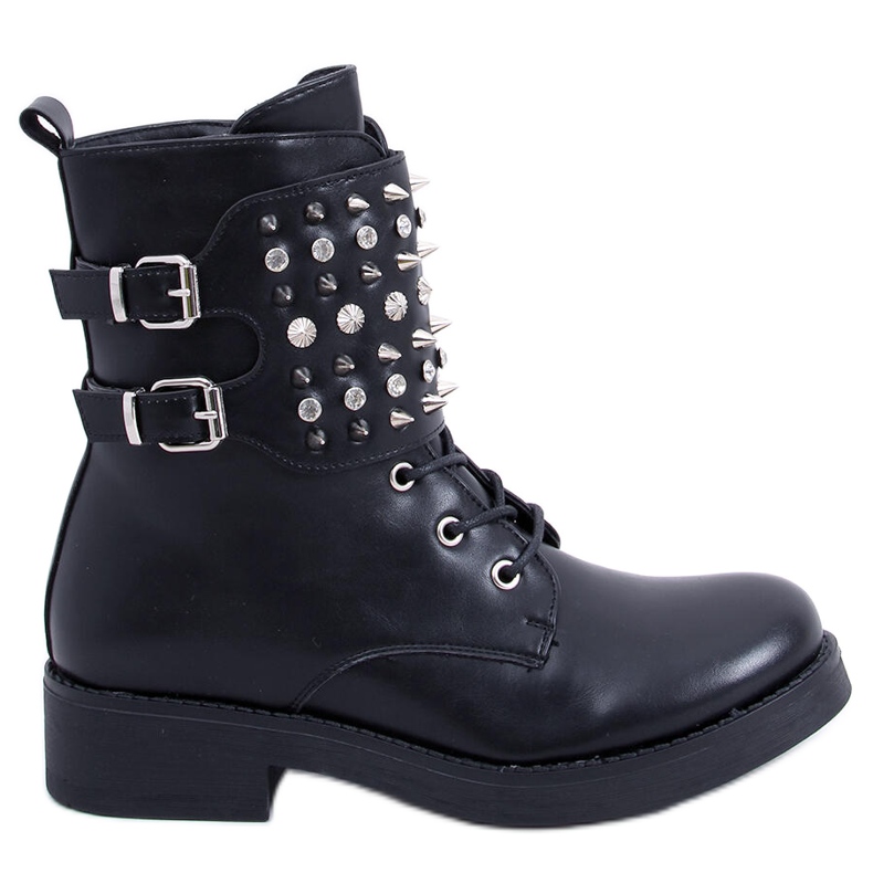 PA1 Botas com tachas Ziku Black preto PA1 Botas com tachas Ziku Black preto