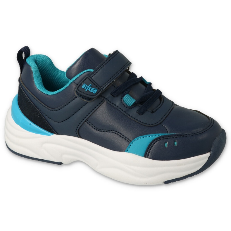 Esportes juvenis Befado com Velcro 516Q257 azul marinho