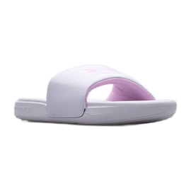 Corrediças fixas Under Armour Ansa W 3023772-102 branco