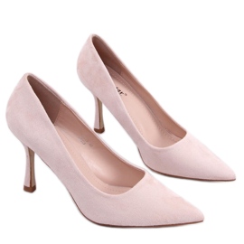 PA1 Sapatilhas femininas de camurça Giorgia Beige bege
