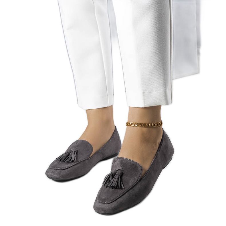 Sabrina cinza eco camurça Cillian