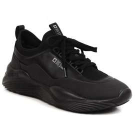 Tênis esportivo masculino preto Big Star LL174149