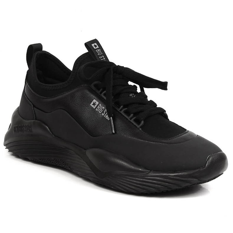 Tênis esportivo masculino preto Big Star LL174149