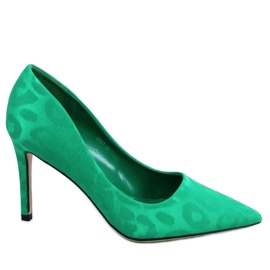 BM Saltos altos de mulher Telisha Green verde