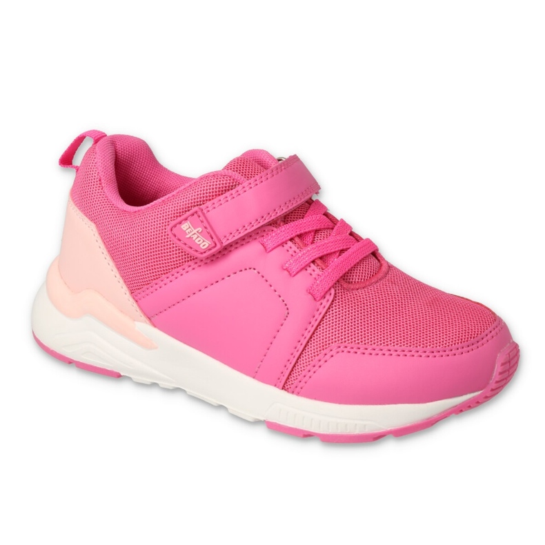 Befado esportivo infantil com velcro 516X163 rosa