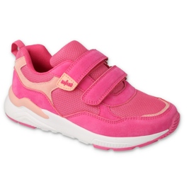 Befado esportivo infantil com velcro 516Y240 rosa