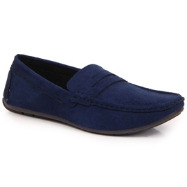 NEWS mocassins de homem azul marinho NEWS mocassins de homem azul marinho
