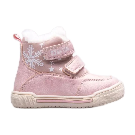 Sapatos, botas de neve Big Star Jr. KK374188 rosa Sapatos, botas de neve Big Star Jr. KK374188 rosa