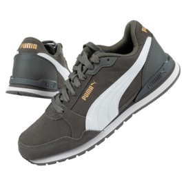 Puma St Runner v3 Sd M 387646 02 tênis esportivo cinza