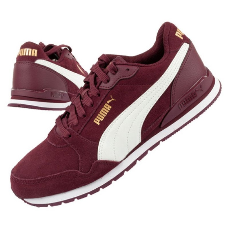 Puma St Runner v3 M 387646 05 tênis esportivo vermelho