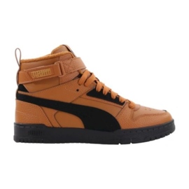 Puma Rbd Game Wtr M 387604 03 sapatos castanho preto amarelo