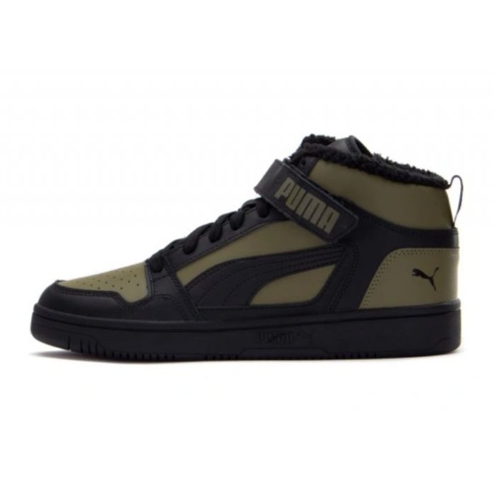 Tênis Puma Rebound Mid Strap Wtr 38637602 preto