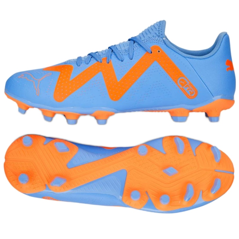 Chuteira Puma Future Play FG/AG M 107187 01 azul azul