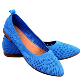 BM Bailarinas Openwork Forlani Blue azul