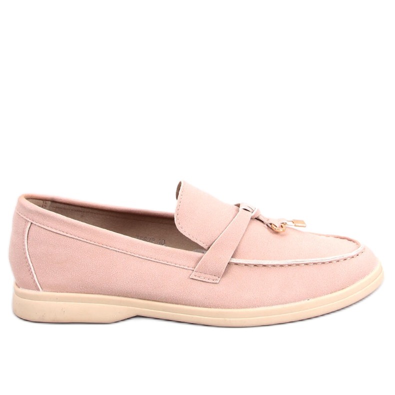 BM Mocassins de mulher Eunice Beige bege