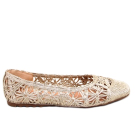 BM Bailarinas Openwork Sarita Gold dourado