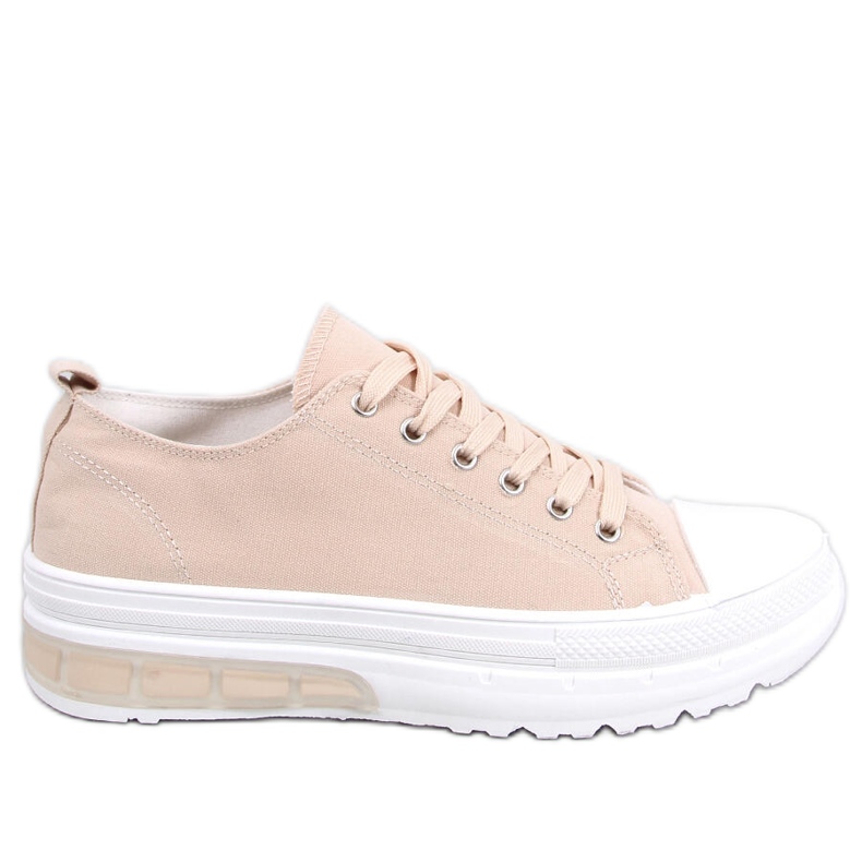 BM Ténis com atacadores de mulher Raffey Beige bege