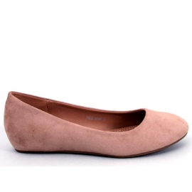 BM Sapatilhas de balé Lumley Khaki Wedge bege