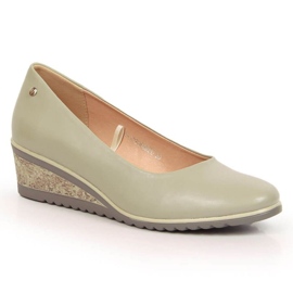 Bombas de cunha Vinceza W JAN176C cinza Bombas de cunha Vinceza W JAN176C cinza