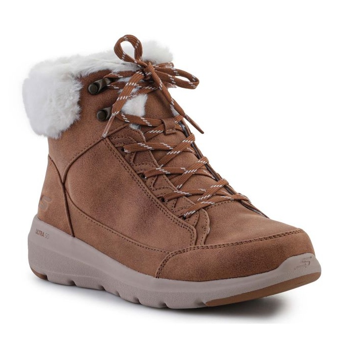 Sapatos Skechers Glacial Ultra Cozyly 144178-CSNT castanho