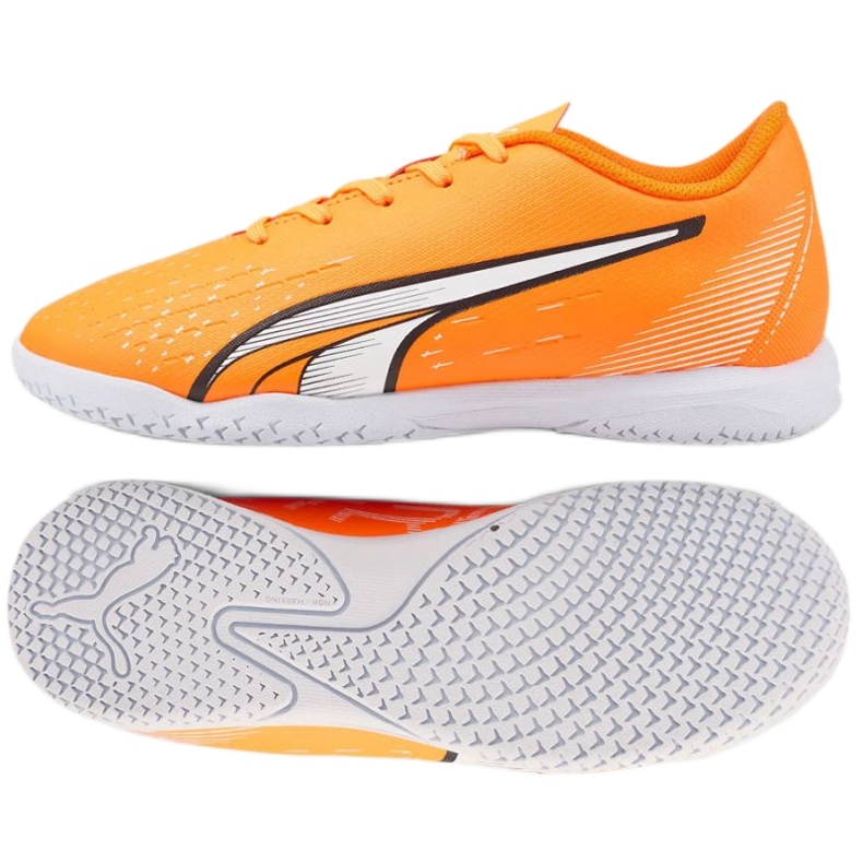 Chuteiras Puma Ultra Play It 107237 01 laranja laranjas e tintos