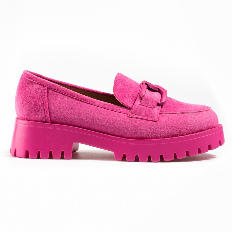 Goodin Sapatos plataforma fúcsia de mulher Shelovet rosa