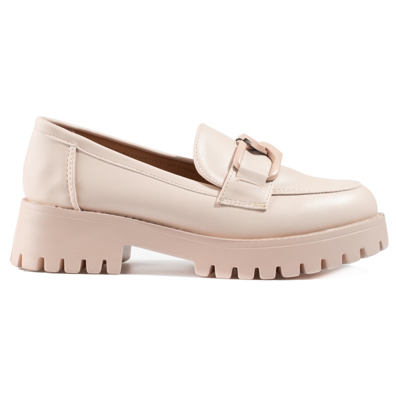 Goodin Sapatos plataforma Shelovet bege de mulher