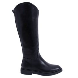 PA1 Botas clássicas de mulher Adams Black preto