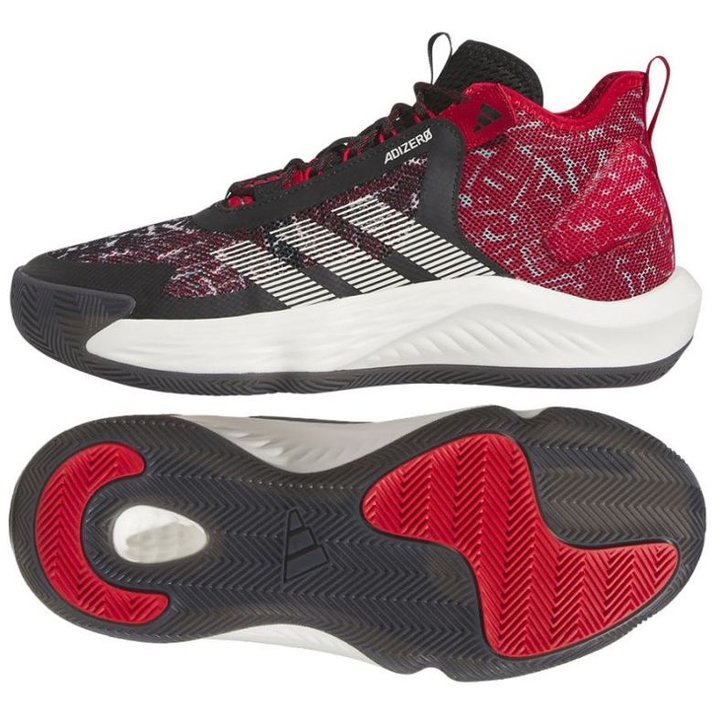 Tênis de basquete Adidas Adizero Select IF2164 vermelho