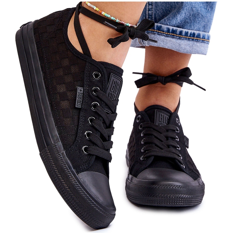 Tênis Clássico Baixo Big Star LL274072 Preto