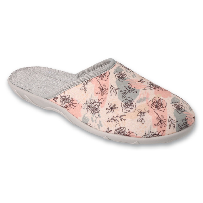 Sapatos femininos coloridos Befado 235D191 cinza