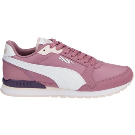 Puma St Runner v3 Nl W 384857 12 sapatos branco rosa