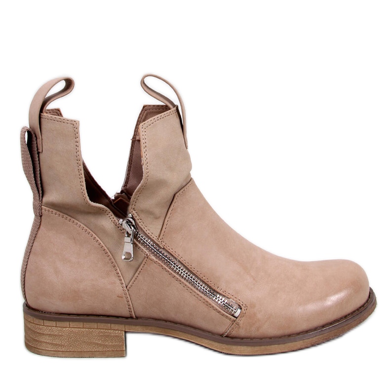 PA1 Bota corte primavera Franco Beige bege