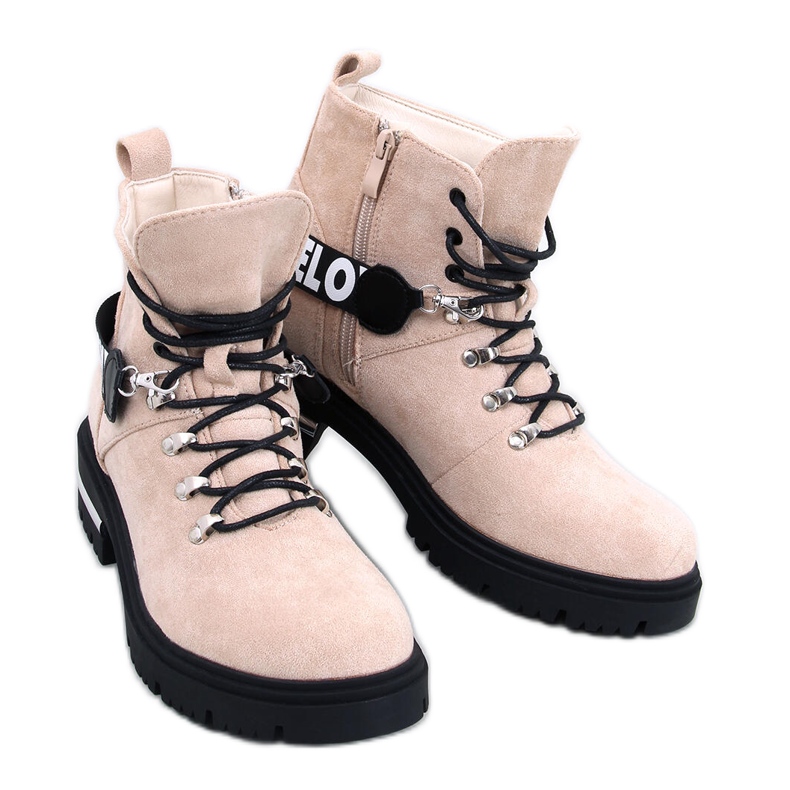 BM Botas de caminhada de mulher Nerea Beige bege