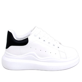 BM Sapatos desportivos de mulher Leone Black branco preto
