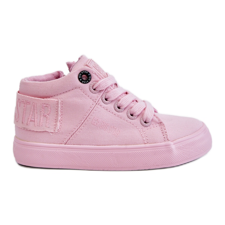 Tênis Clássico Infantil Big Star LL374003 Rosa