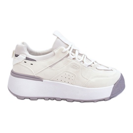PS1 Sapatos esportivos femininos On The Platform White Dakari branco