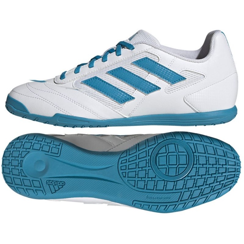 Tênis Adidas Super Sala 2 In M GZ2560 branco branco