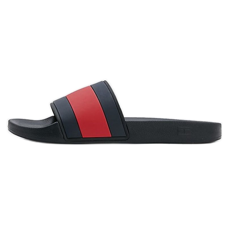 Chinelos Tommy Hilfiger Rubber ht Flag Pool FM0FM04263BDS azul