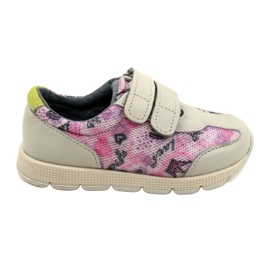 Sapatos casuais de couro com velcro Mazurek AirWalk Sport roxo