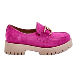 Lemar Mocassins de camurça da moda Fuchsia Rayhan rosa Lemar Mocassins de camurça da moda Fuchsia Rayhan rosa