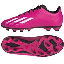 Tênis adidas X Speedportal.4 FxG Jr GZ2455 roxo rosas e roxos