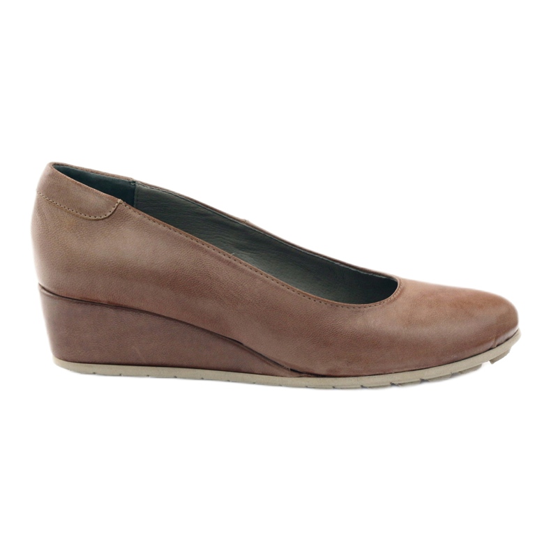 Bombas cunha Edeo 2354 bege