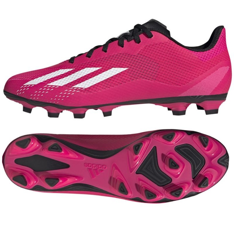 Tênis Adidas X Speedportal.4 FxG GZ2461 rosa rosas e roxos
