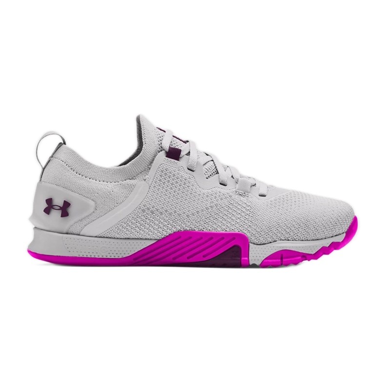 Under Armour Tribase Reign 3 Tênis Feminino 3023699-100 cinza