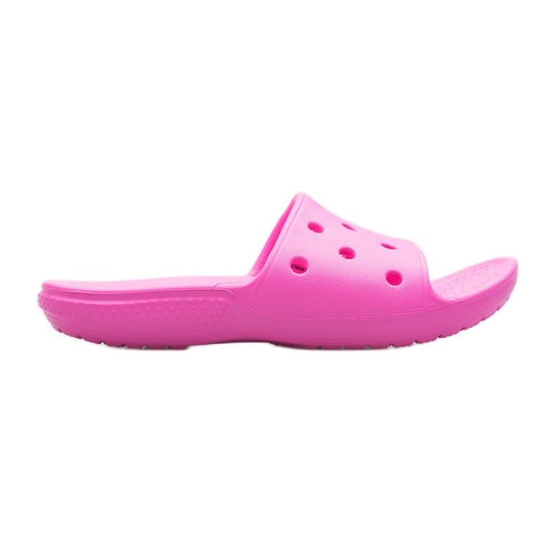 Chinelos CROCS Classic Slide Kids 206396-6QQ rosa