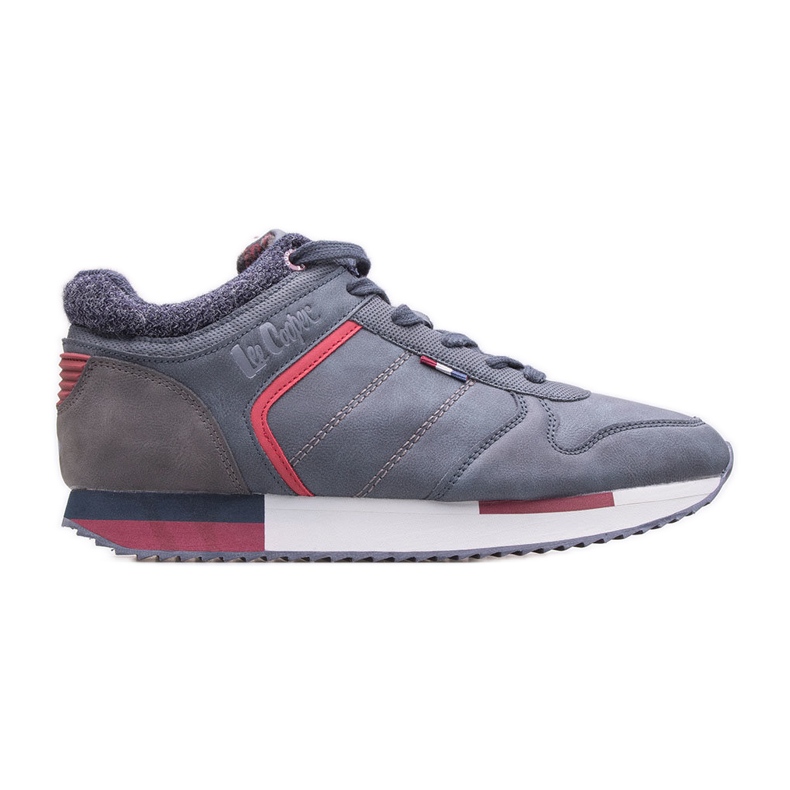 Lee Cooper LCJ-21-29-0642M sapatos masculinos cinza