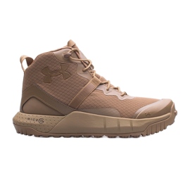 Bota de caminhada masculina Under Armour 3023741-200 castanho