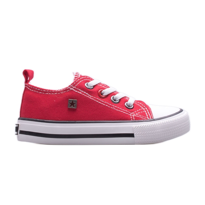 Tênis infantil Big Star HH374092 vermelho